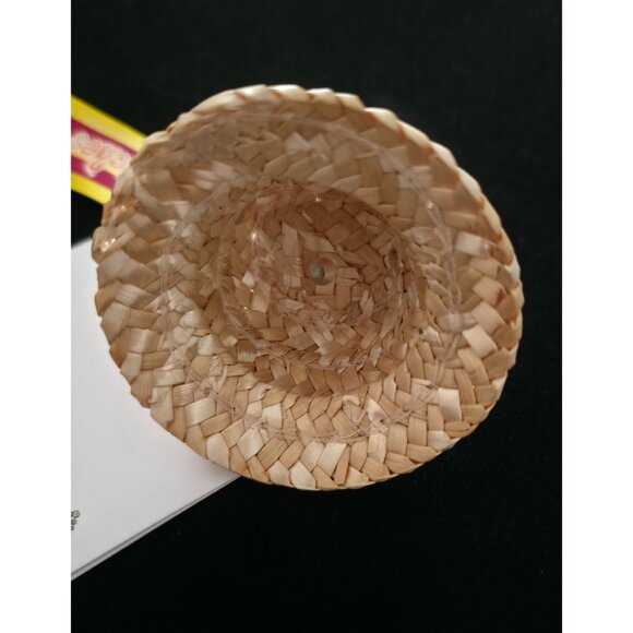 Studio Ghibli Park Japan Valley Of Witches SOPHIE Woven Straw Hat Keychain Charm - Picture 4 of 7